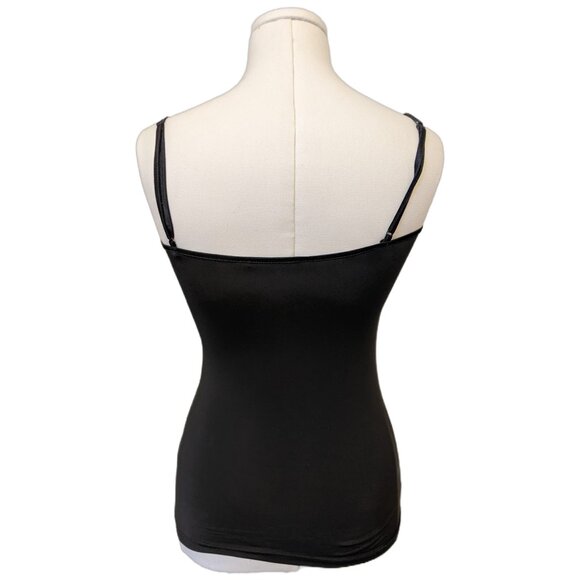 Vintage Y2K Dark Grey Cami Top Spaghetti Strap Tank Tee 2000s Bella Swan Sz S - Picture 5 of 10